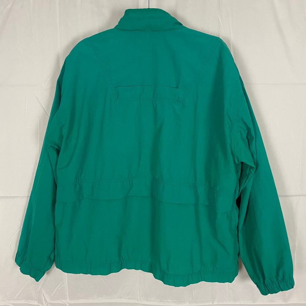 Boundary Waters Vintage, Minnesota Teal Nylon Windbreaker Jacket XL, Gorpcore - Picture 3 of 6